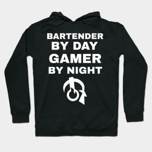 Bartender By Day Gamer By Night Hoodie